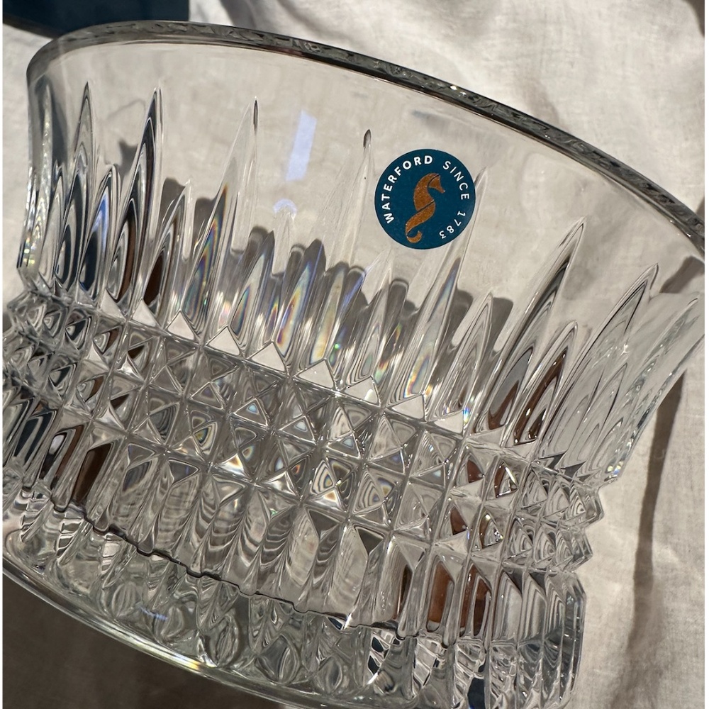 Waterford Lismore Diamond Crystal Bowl with Original Box and Packaging - Picture 3 of 5